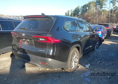 2024 Toyota Grand Highlander Limited из США, поврежденный, VIN 5TDAAAA5XRS009882